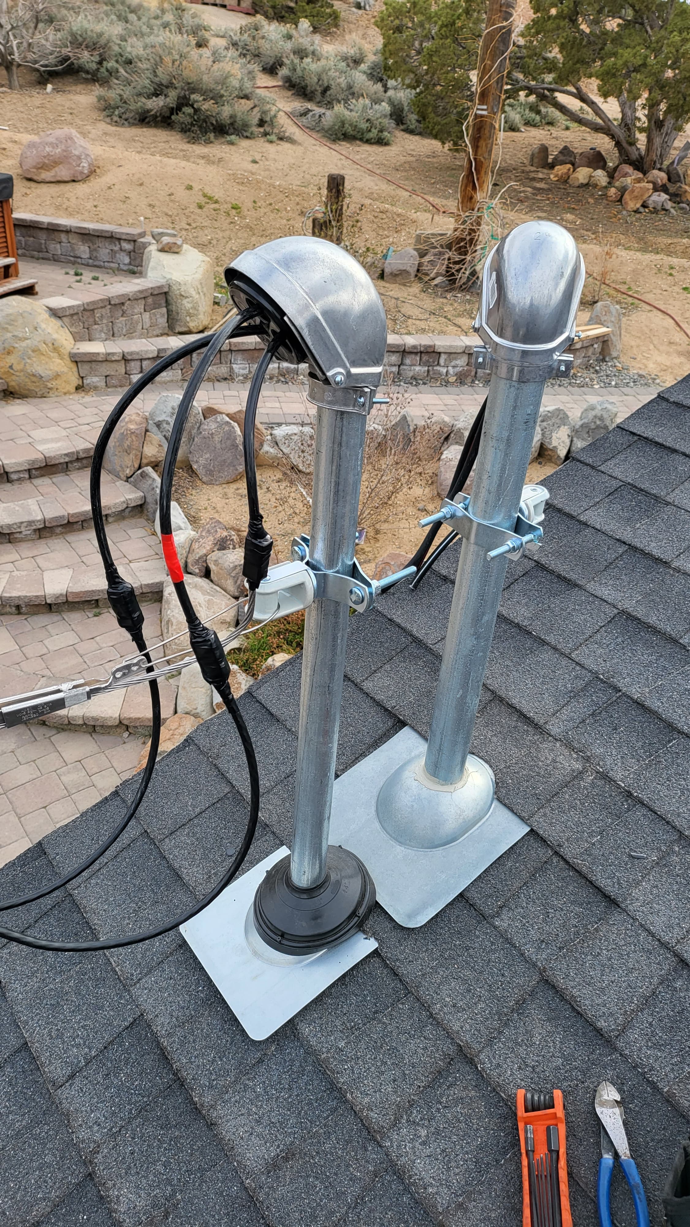 100 Amp to 200 Amp Electrical Service Upgrade installation progress photo 2